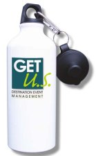 (image for) GET US Destination Event Management Water Bottle - White