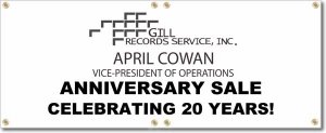 (image for) Gill Records Service Banner Logo Center