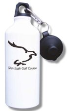 (image for) Glen Eagle Golf Course Water Bottle - White