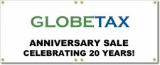 (image for) Globe Tax Banner Logo Center