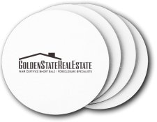 (image for) Golden State Real Estate Coasters (5 Pack)