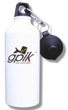 (image for) GPIK, LLC Water Bottle - White