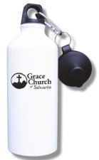 (image for) Grace Church of Sahuarita Water Bottle - White