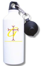(image for) Grace Community Church Water Bottle - White