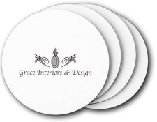 (image for) Grace Interiors & Design Coasters (5 Pack)