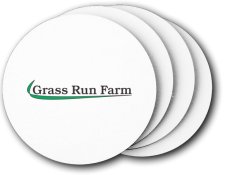 (image for) Grass Run Farm, Inc. Coasters (5 Pack)