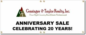 (image for) Grassinger and Taylor Realty Banner Logo Center