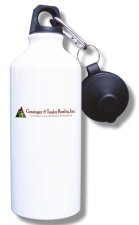 (image for) Grassinger and Taylor Realty Water Bottle - White
