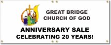 (image for) Great Bridge Church of God Banner Logo Center