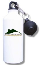 (image for) Greater Hudson Valley MLS Water Bottle - White