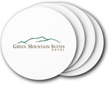 (image for) Green Mountain Suites Hotel Coasters (5 Pack)