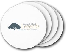 (image for) Greenhill School Coasters (5 Pack)