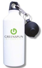 (image for) Greenspun Interactive Water Bottle - White