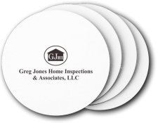 (image for) Greg Jones Home Inspections & assoc., LLC Coasters (5 Pack)