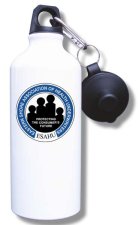 (image for) Group Benefit Services Water Bottle - White