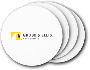 (image for) Grubb & Ellis | Levy Beffort Coasters (5 Pack)