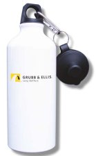 (image for) Grubb & Ellis | Levy Beffort Water Bottle - White
