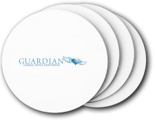 (image for) Guardian Cardiac Device Monitoring Coasters (5 Pack)