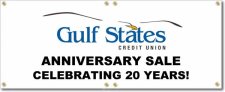 (image for) Gulf States Credit Union Banner Logo Center