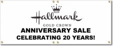 (image for) Hallmark Gold Crown Banner Logo Center