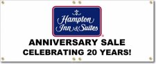 (image for) Hampton Inn & Suites Logo B Banner Logo Center