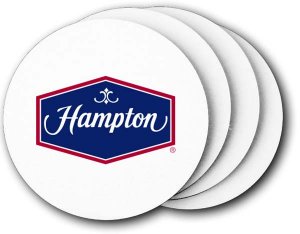 (image for) Hampton Logo C Coasters (5 Pack)