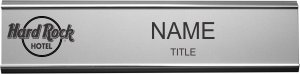 (image for) Hard Rock Hotel Name Plates