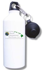 (image for) Hawaii International Real Estate, LLC Water Bottle - White
