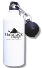 (image for) Haystack Lodgings Water Bottle - White