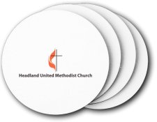 (image for) Headland United Methodist Church Coasters (5 Pack)