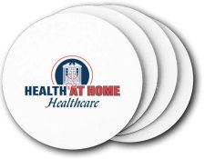 (image for) Health at Home Healthcare Coasters (5 Pack)
