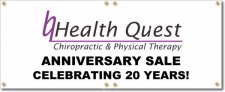 (image for) Health Quest Chiropractic Banner Logo Center