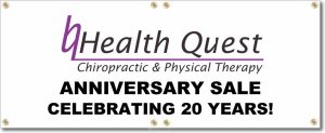 (image for) Health Quest Chiropractic Banner Logo Center