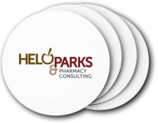 (image for) Helo & Parks Pharmacy Consulting Coasters (5 Pack)