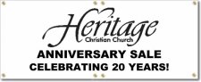 (image for) Heritage Christian Church Banner Logo Center