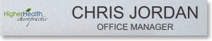 (image for) Higher Health Chiropractic Nameplate