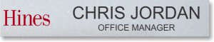 (image for) Hines Nameplate