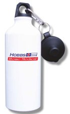 (image for) Hobbs Home Medical Water Bottle - White