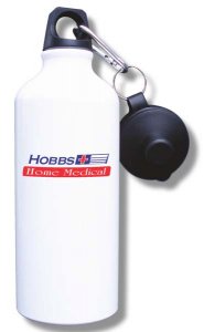 (image for) Hobbs Home Medical Water Bottle - White