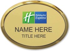 (image for) Holiday Inn Express Oval Executive Gold Badge