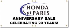 (image for) Honda of Paris Banner Logo Center
