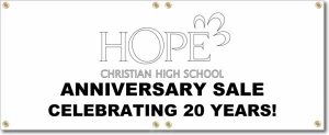 (image for) Hope Christian Schools Banner Logo Center