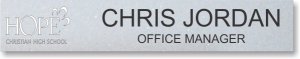 (image for) Hope Christian Schools Nameplate