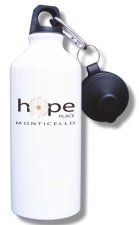 (image for) HopePlace Monticello Water Bottle - White