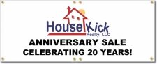(image for) House Kick Realty, LLC Banner Logo Center