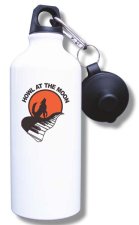 (image for) Howl at the Moon Water Bottle - White