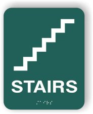 (image for) HT510 - Hawthorn Stair Sign