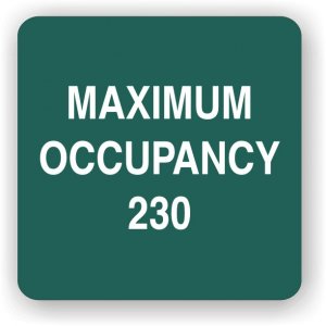 (image for) HT845 - Hawthorn Maximum Occupancy