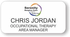 (image for) Mueller Therapy Serenity Large White Badge