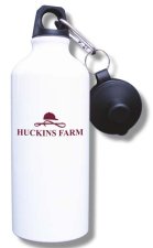 (image for) Huckins Farm Homeowners Trust Water Bottle - White